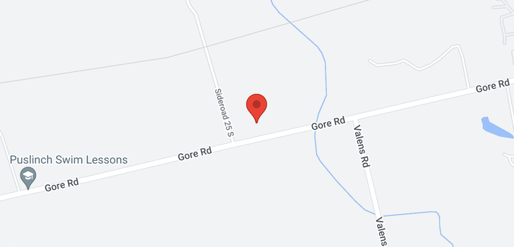map of 7248 Gore Road